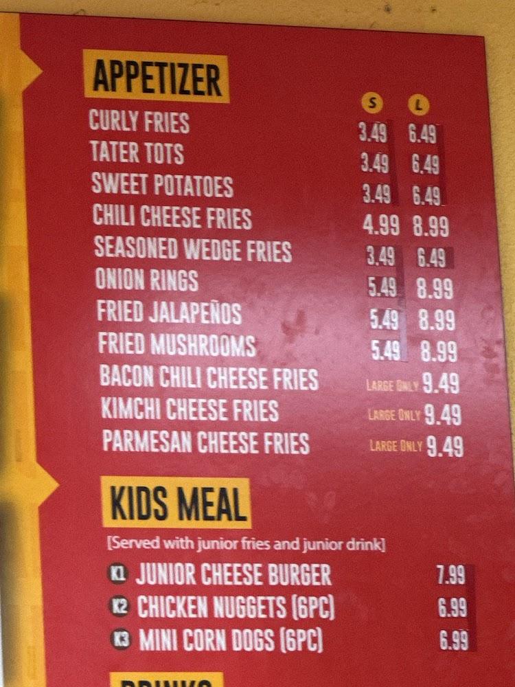 Mom's Burgers & Wings Menu image 2